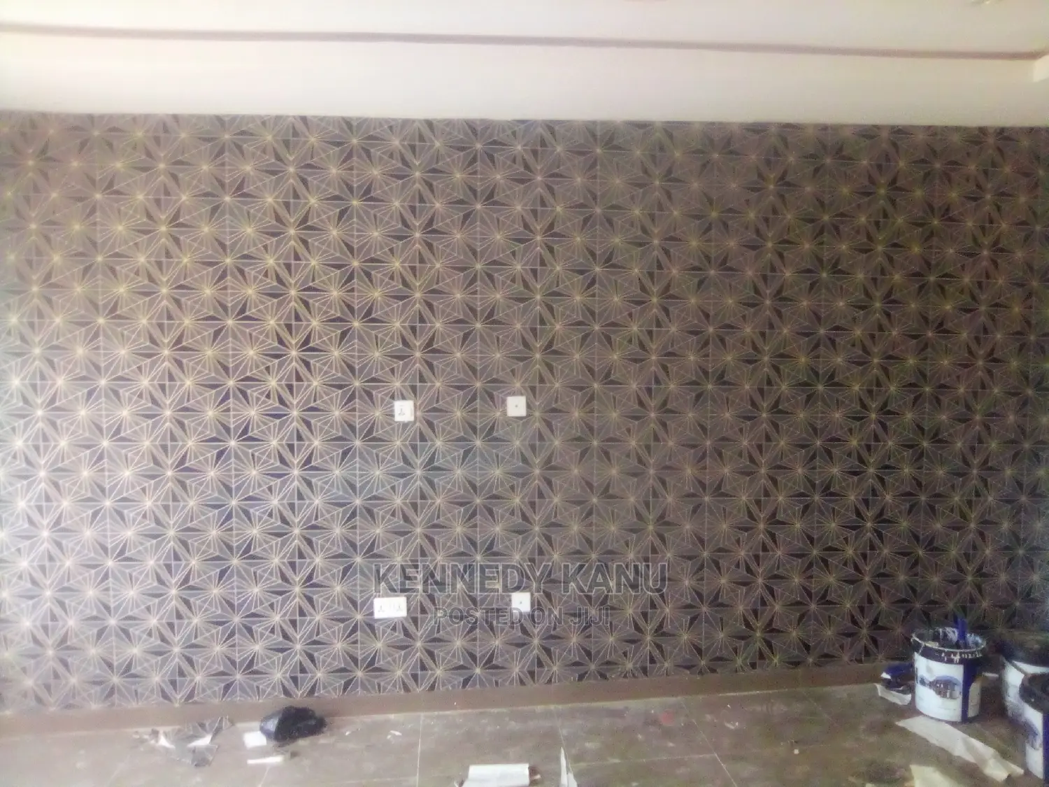 Wallpaper N 3D Panel Installation