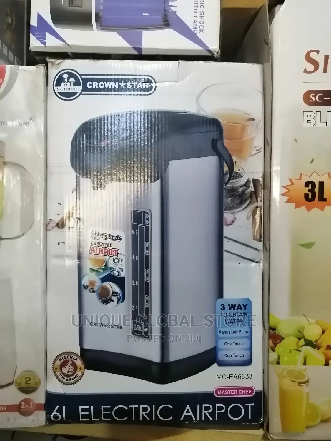 Master Chef Electric Airport 6 Litre