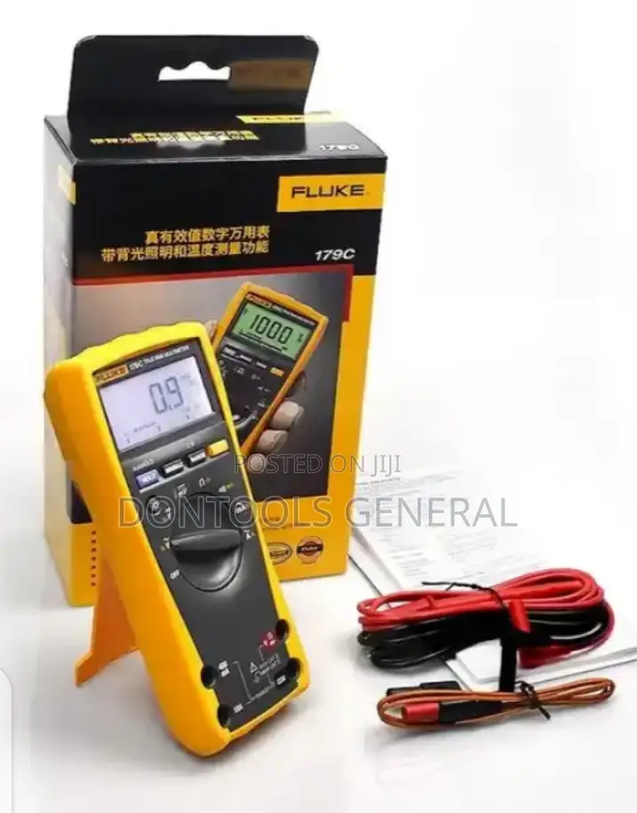 FLUKE 179 TRMS Digital Multimeter With Temperature Reading