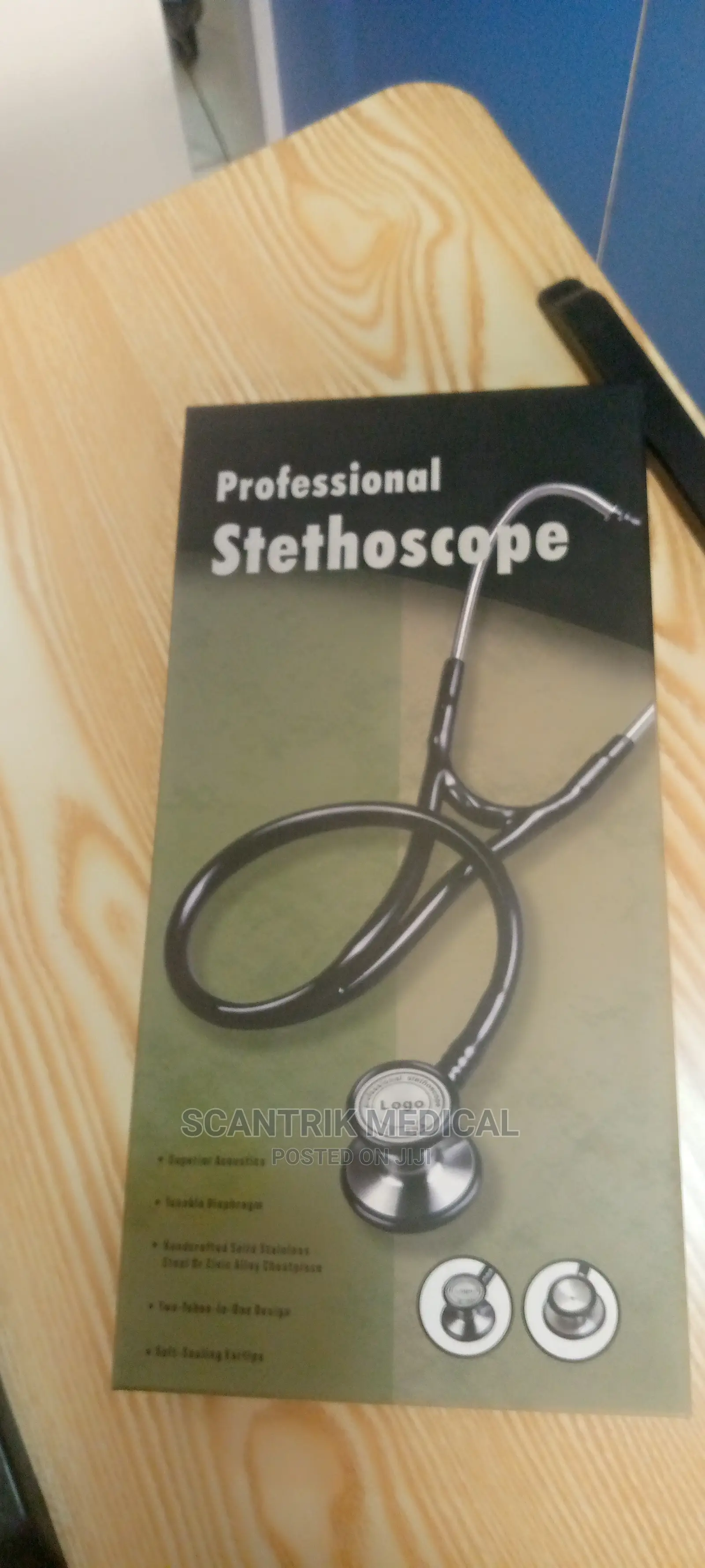 Portable Clinical Nurses Dual Head Stethoscope