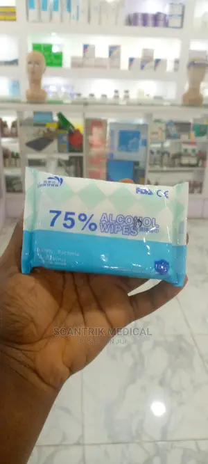 Hospital Disinfectant Cleaning Wipes 75% Alcohol Travel