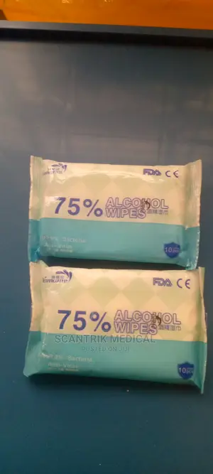 Disinfectant Wipes, 75% Alcohol Cleaning for Home Office