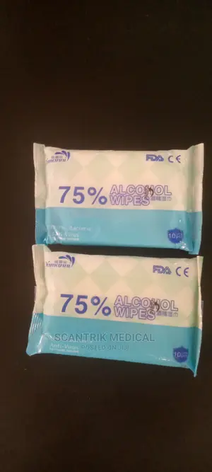 Disinfectant Wipes, 75% Alcohol Cleaning for Hotel Office