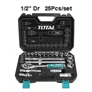 25pcs 1/2” Socket Set - Tht121251