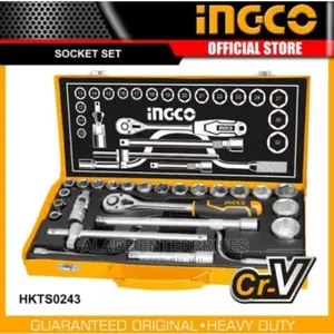 Ingco 24 Pcs 1/2" Socket Set - Hkts0243