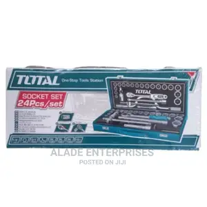 TOTAL 24 PCS 1/2" Socket Set - Hkts0243
