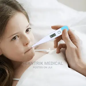 Alarm Electronic Thermometer for Oral and Axillary Measureme