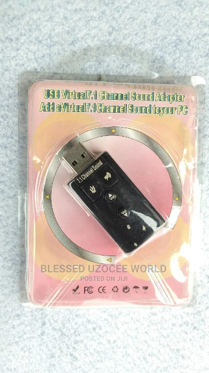 Usb Visual 7.1 Channel Sounds Card Adapter