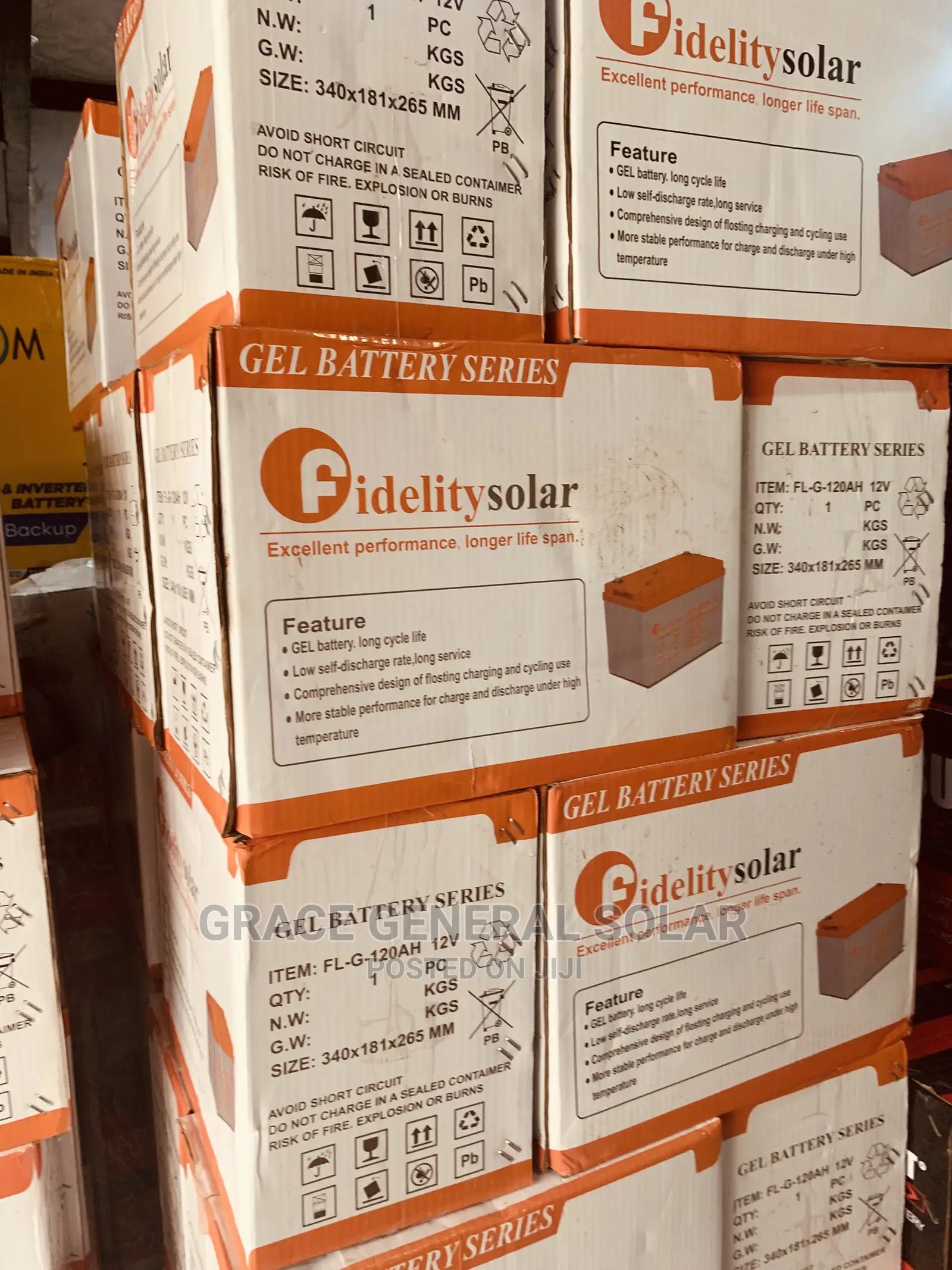 Fidelity 120A 12v Battery