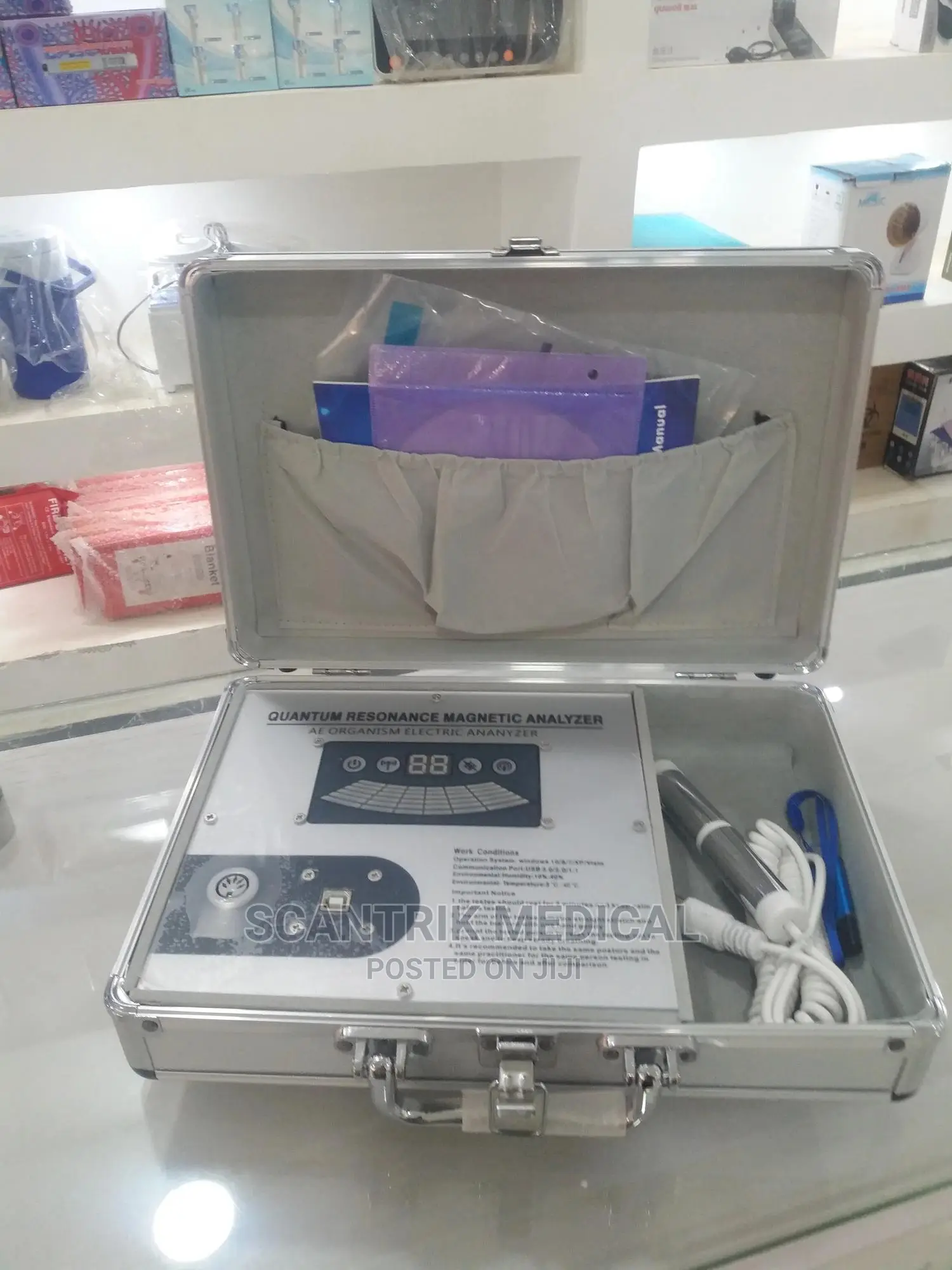 Quantum Analyzer-Quantum Magnetic Resonance Analyzer