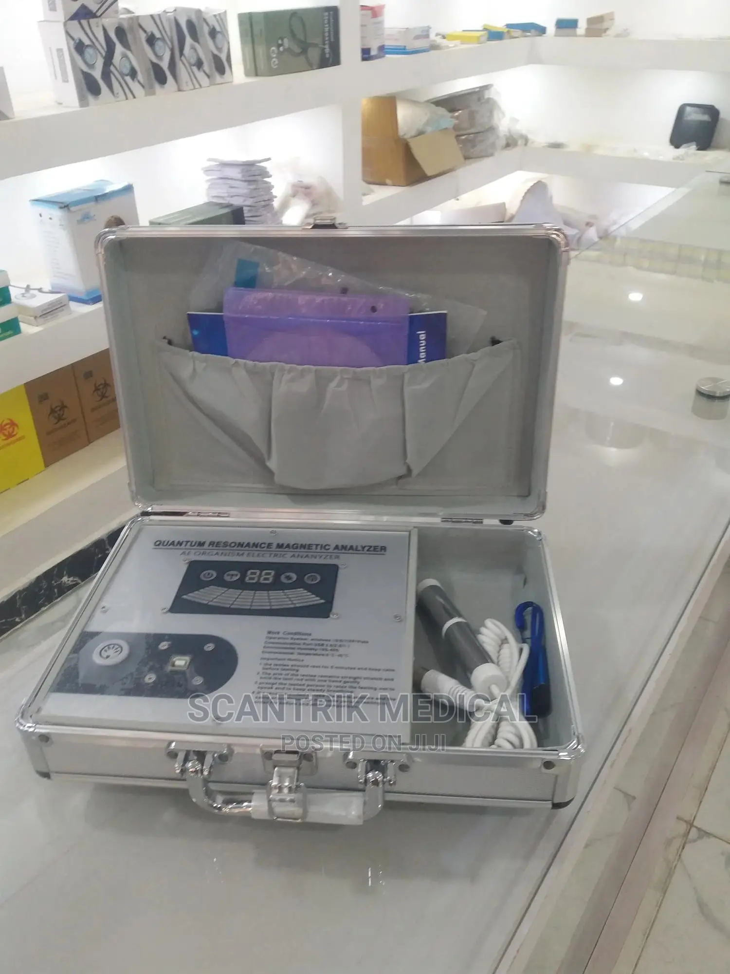 Quantum Magnetic Resonance Analyzer
