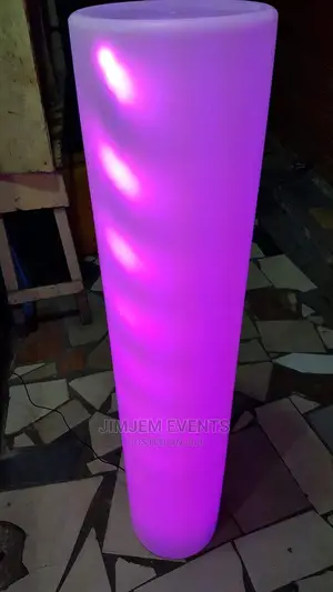 Walk Way Stand With Different Colors Lights