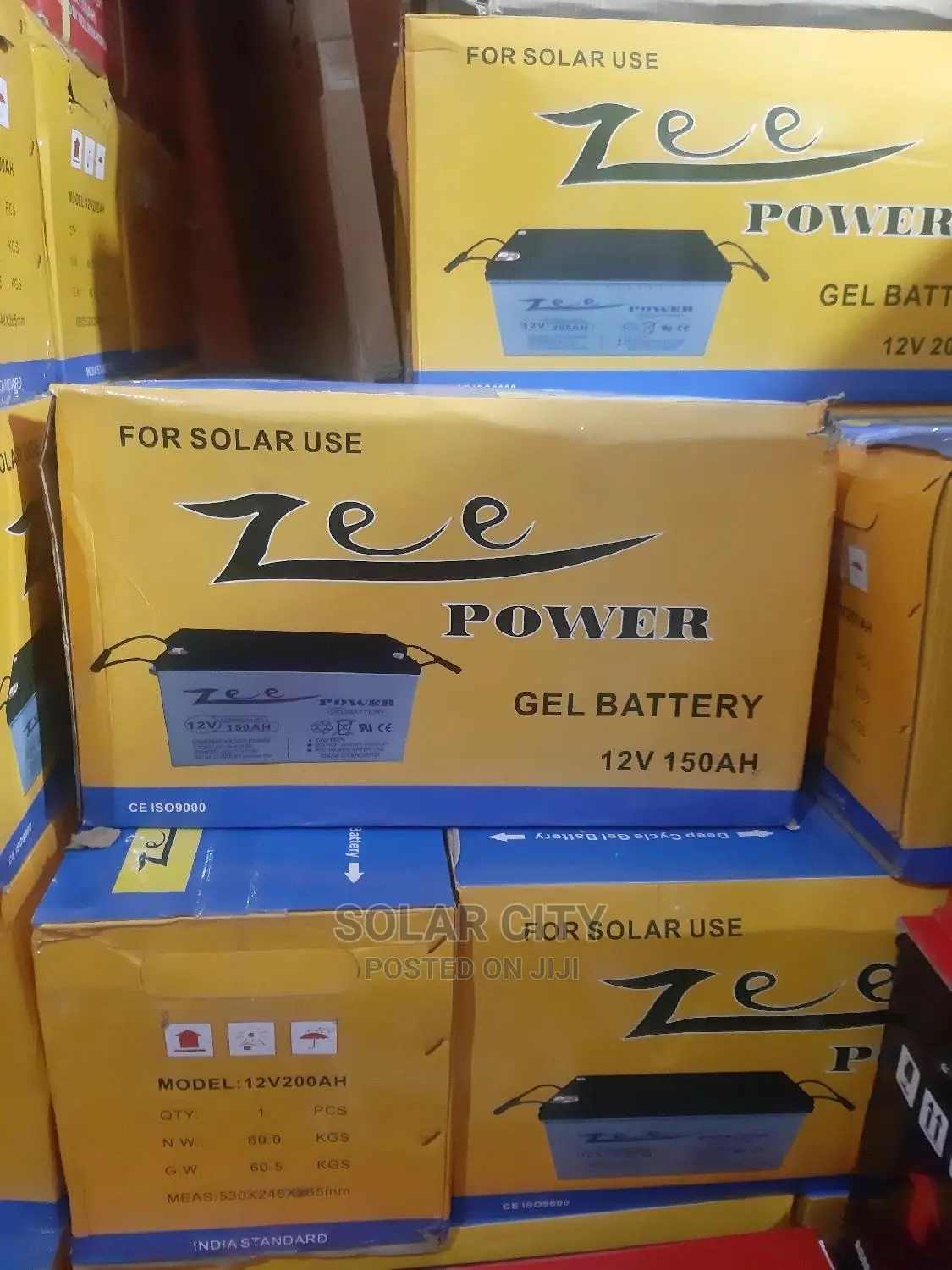 Zee Power Gel Battery 12v 150ah