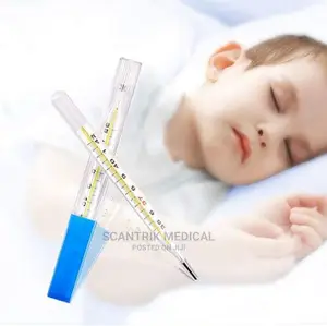 Portable Analog Mercury Thermometer for Temperature Check