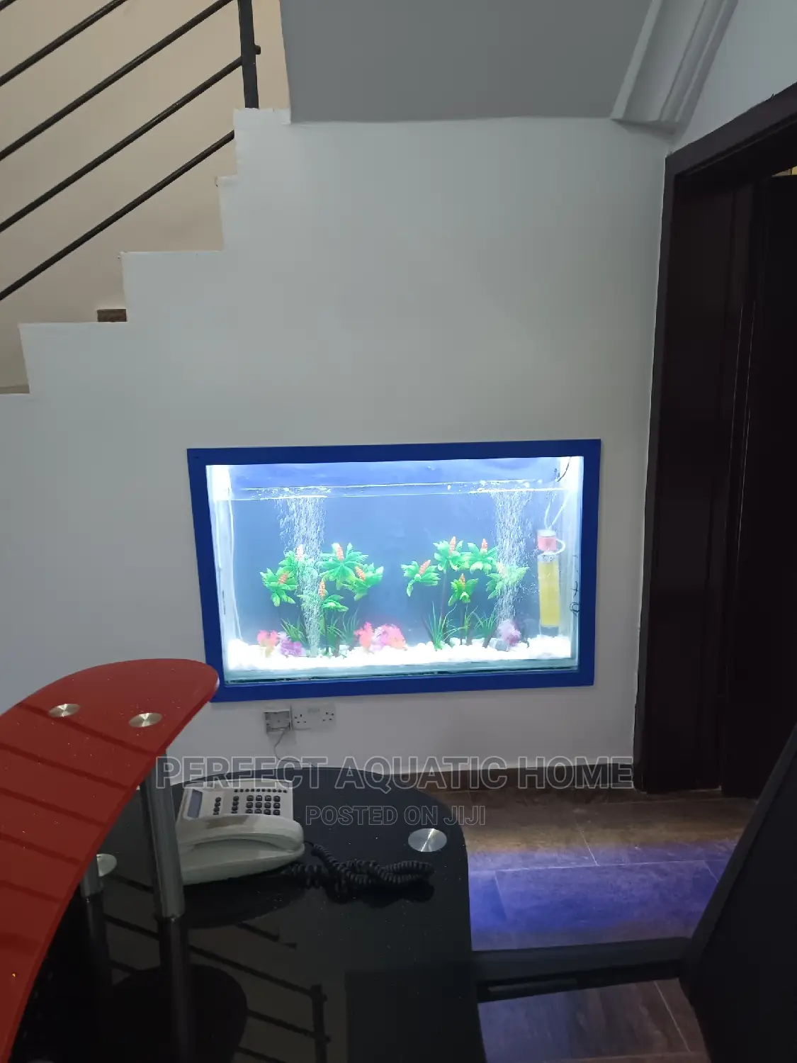 Wall Aquarium Blue