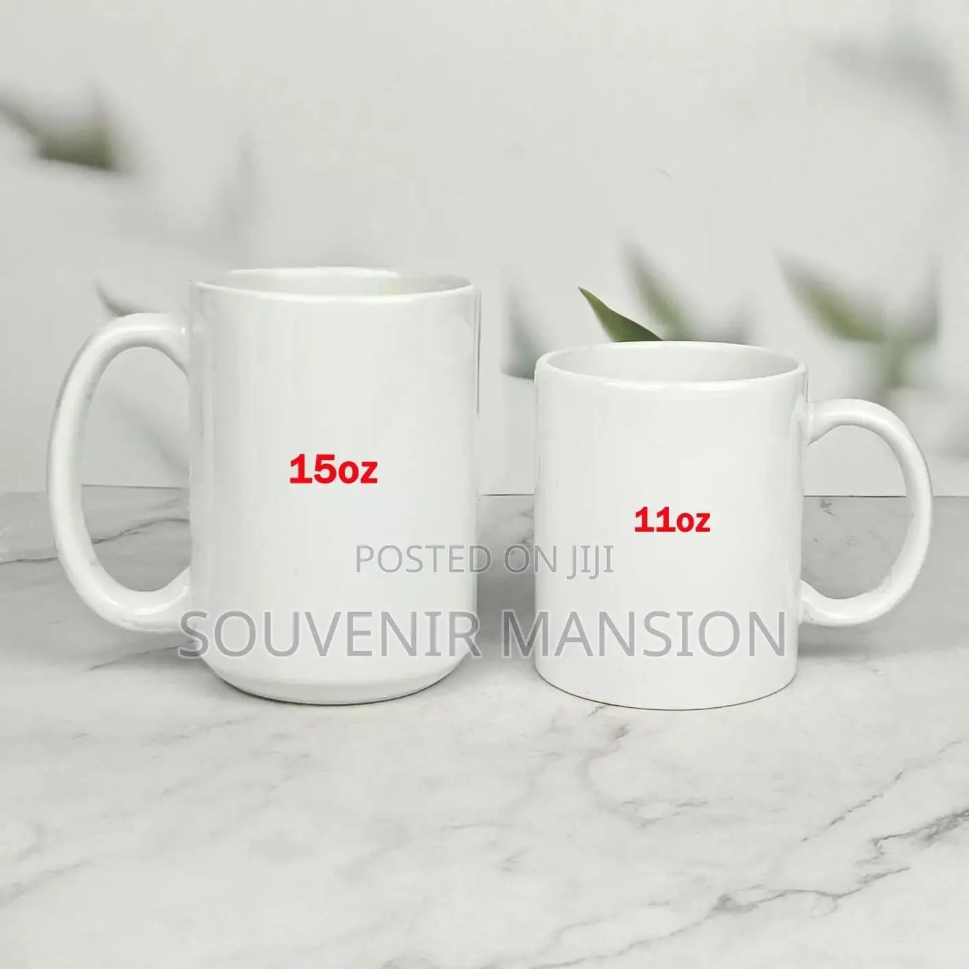 White Coated Mug 11oz