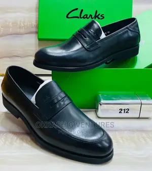 Clark's Leather Shoe for Men's