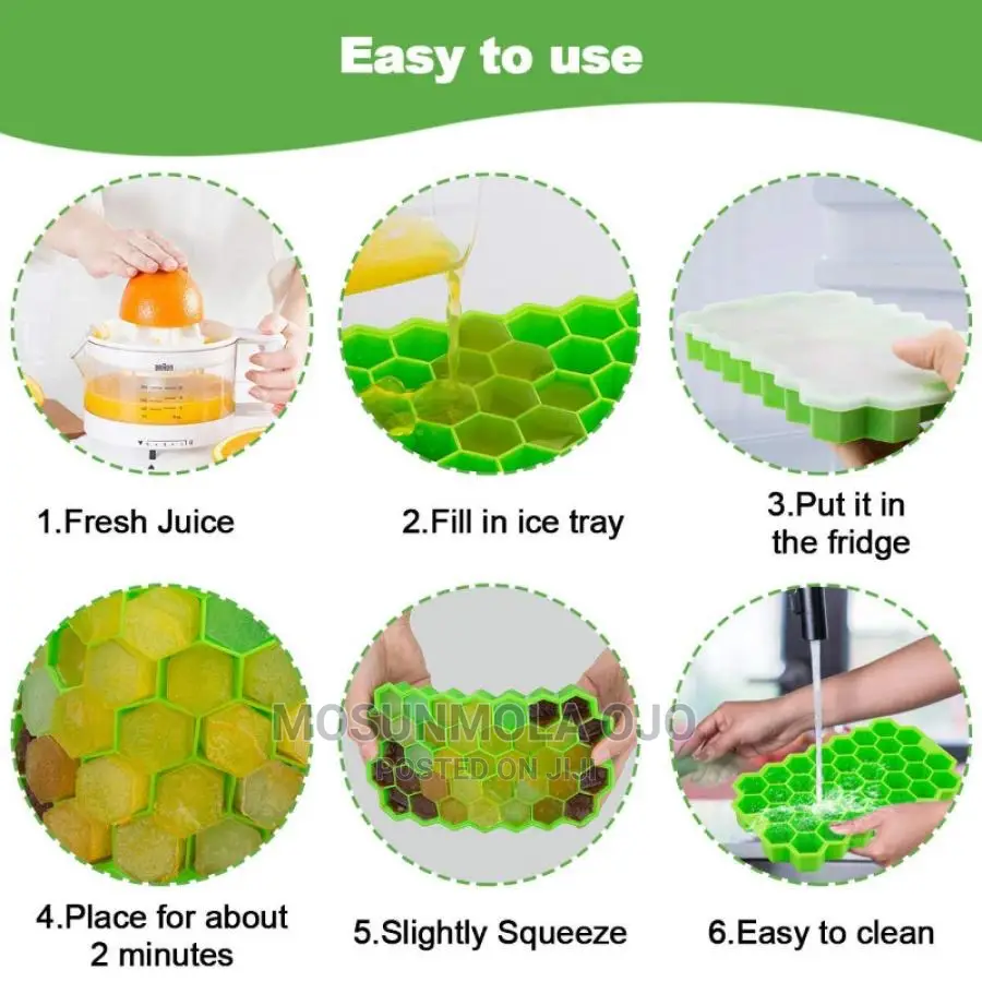 Honeycomb Silicone Ice Cube Maker