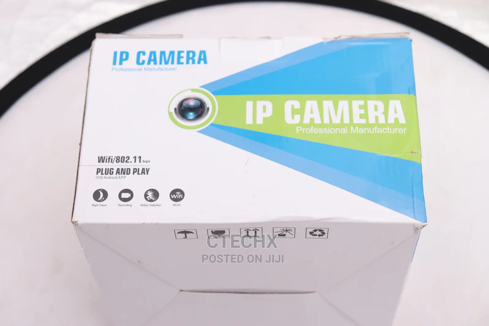 Wifi IP Camera Motion Detect 4X Zoom Sensor IR Night