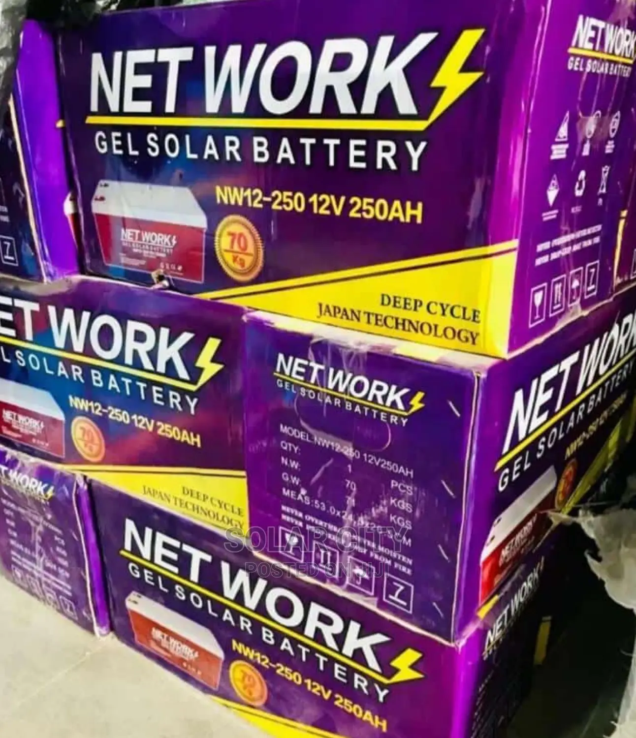 Network Battery 12v 250ah