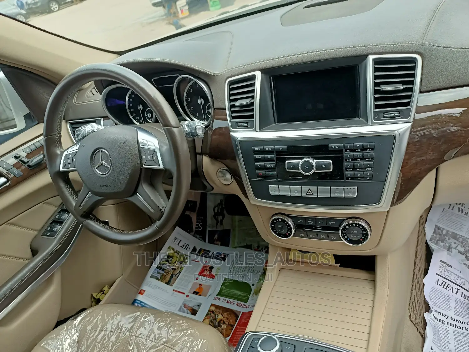 Mercedes-Benz GL-Class 2014 White