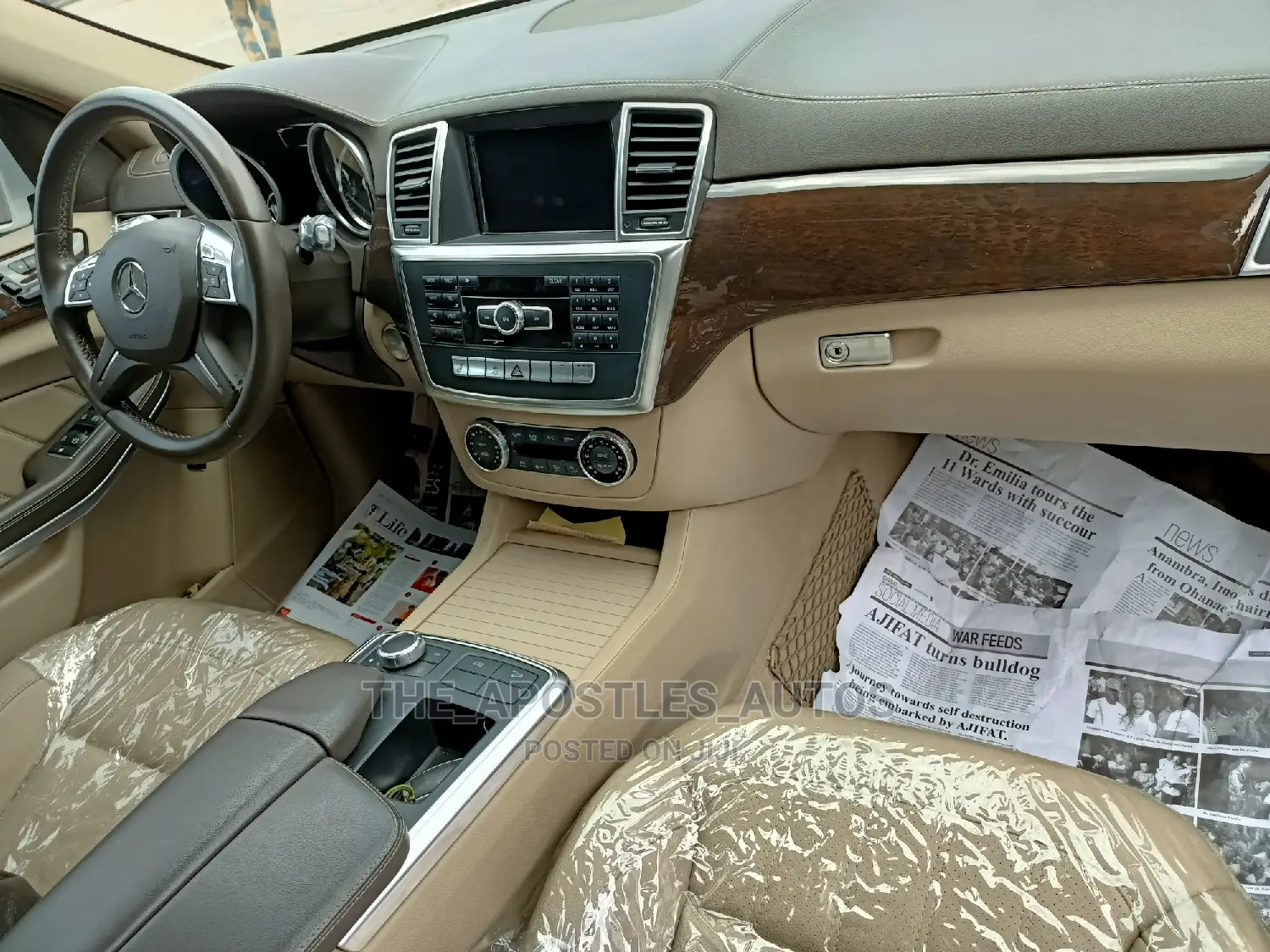 Mercedes-Benz GL-Class 2014 White