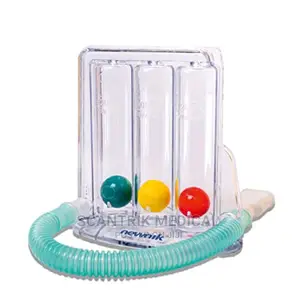Incentive Spirometer 3 Ball Respiratory Exerciser