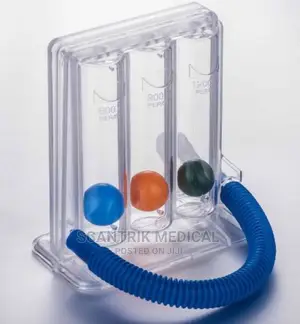 Quality Incentive Spirometer 3 Ball Respiratory Exerciser