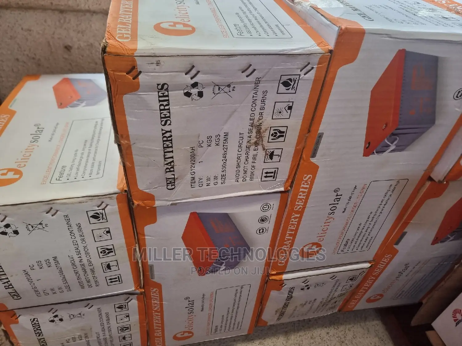 Felicity 200ah Dry Cell Battery