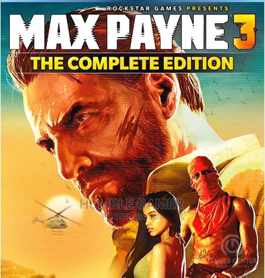 Max Payne 3 PC/Laptops/Computer Games Available