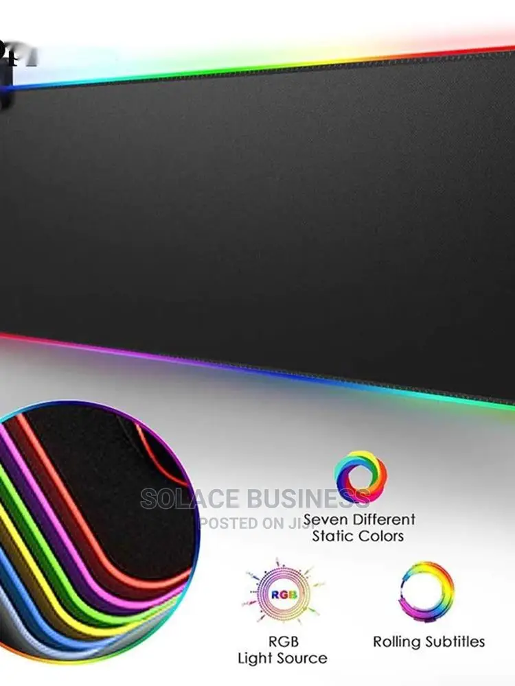 RGB Mousepad for Keyboard and Mouse - High Quality