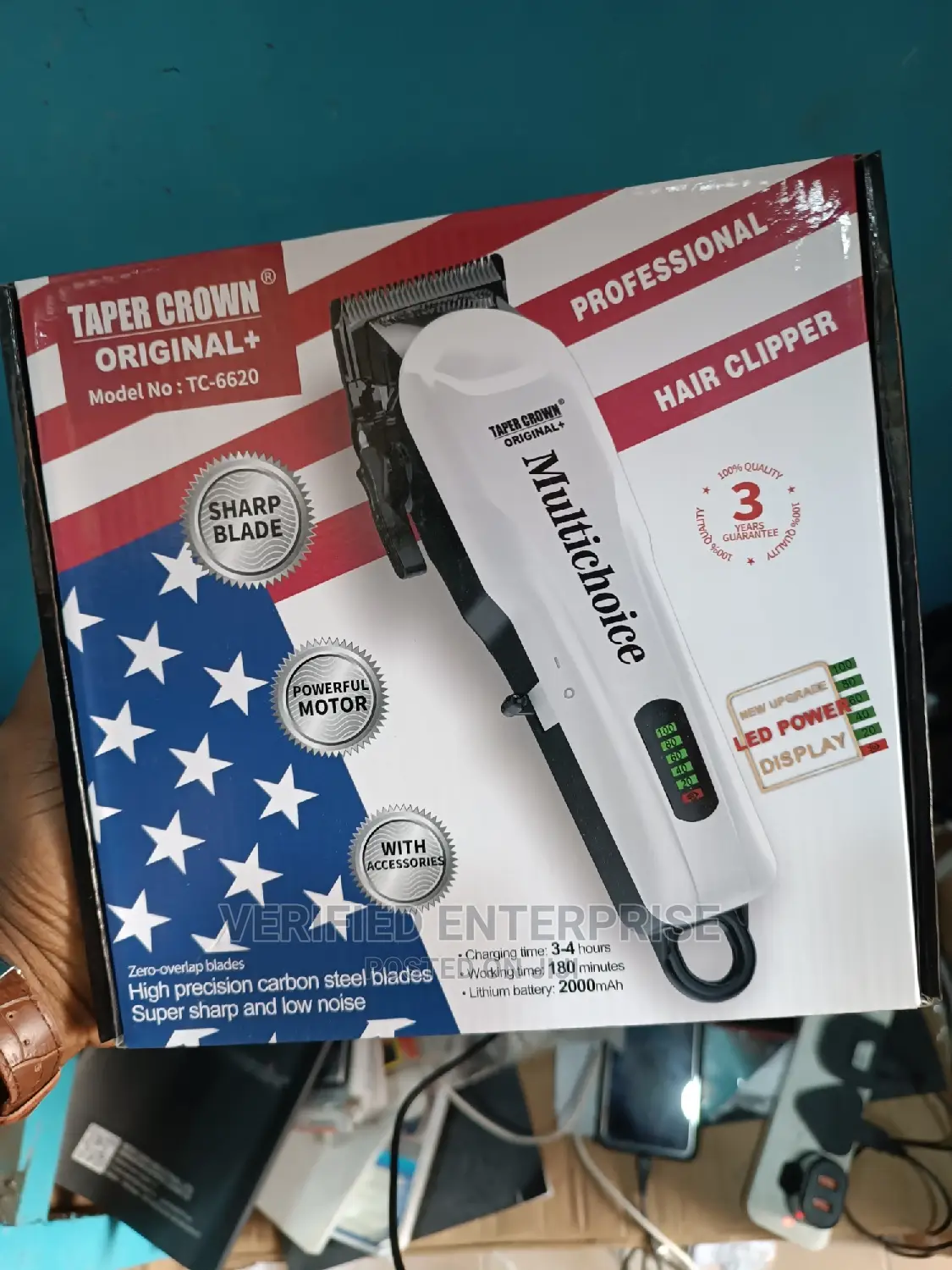 Multichoice Rechargeable Clipper