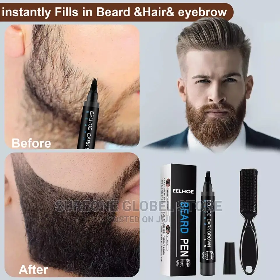 Waterproof Beard Filling Pen