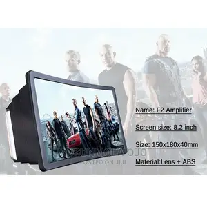 3D Retractable Mobile Cell Phone HD Screen Magnifier