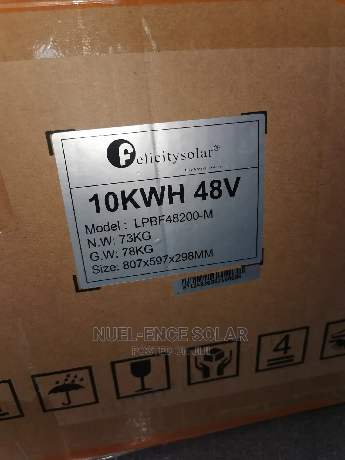 10kwh 48v Felicity Lithium Battery Original