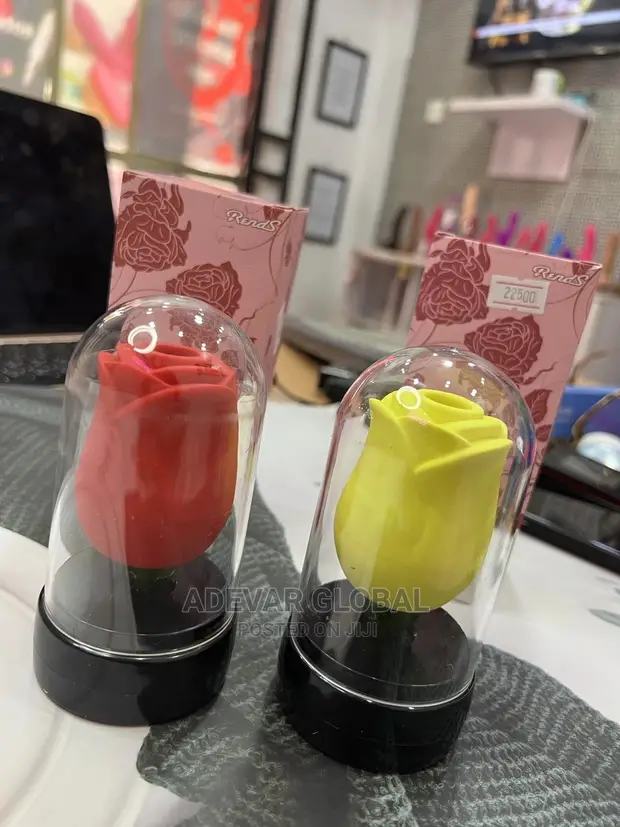 using rose toy. 2 in 1 Dual Rose Vibrator Tongue Licking Vagina Clit Sucker for sale