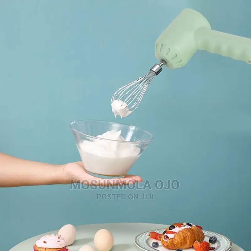 Wireless Rechargeable Egg Mixer/Beater and Cream Whisk