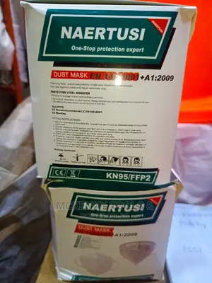 KN95 Dust Mask (White)
Single Package 
4 Layer