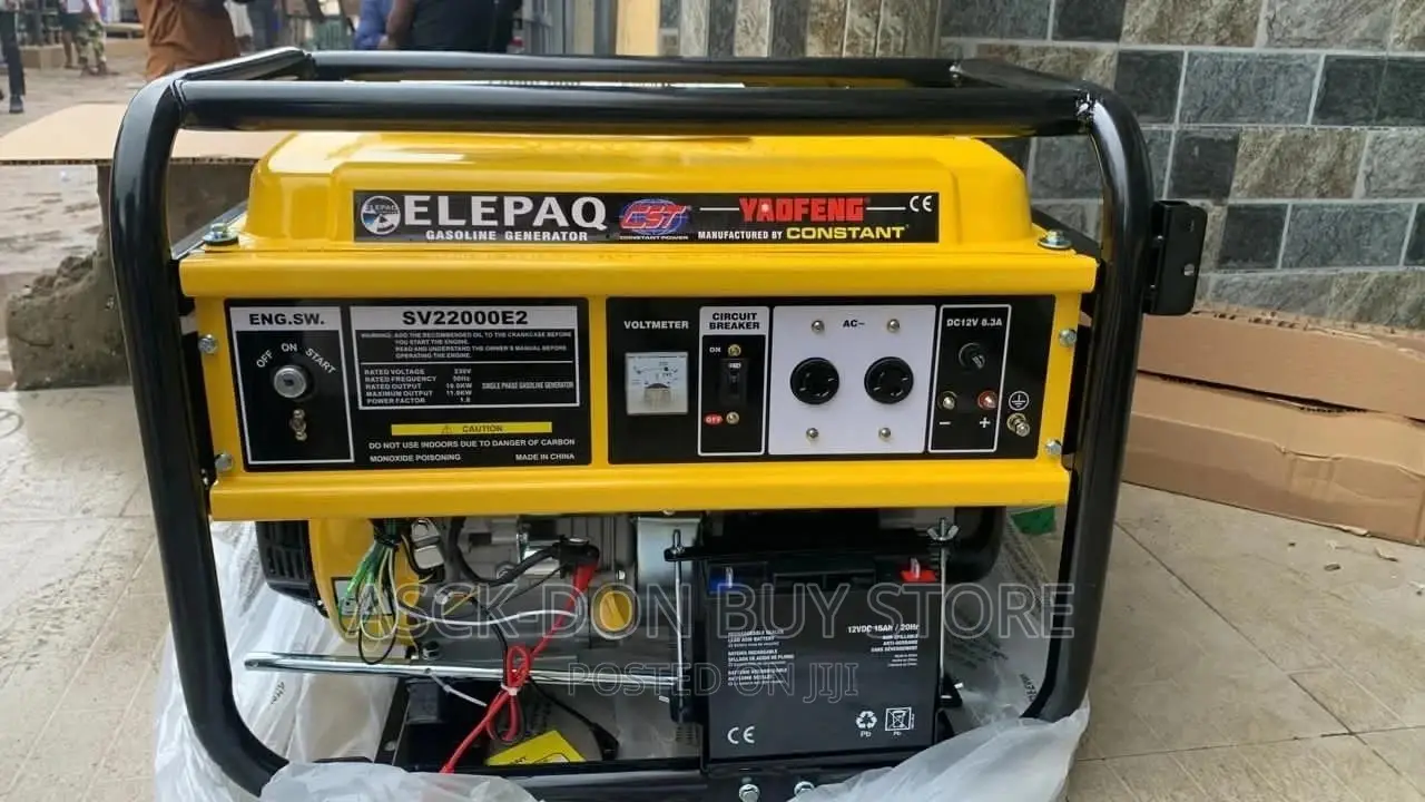 10kva Elepaq Constant Heavy Duty Generator