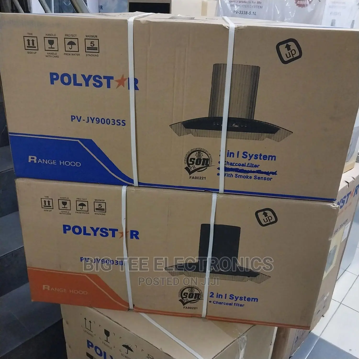 Polystar Range Hood Smoke Extractor 90cm