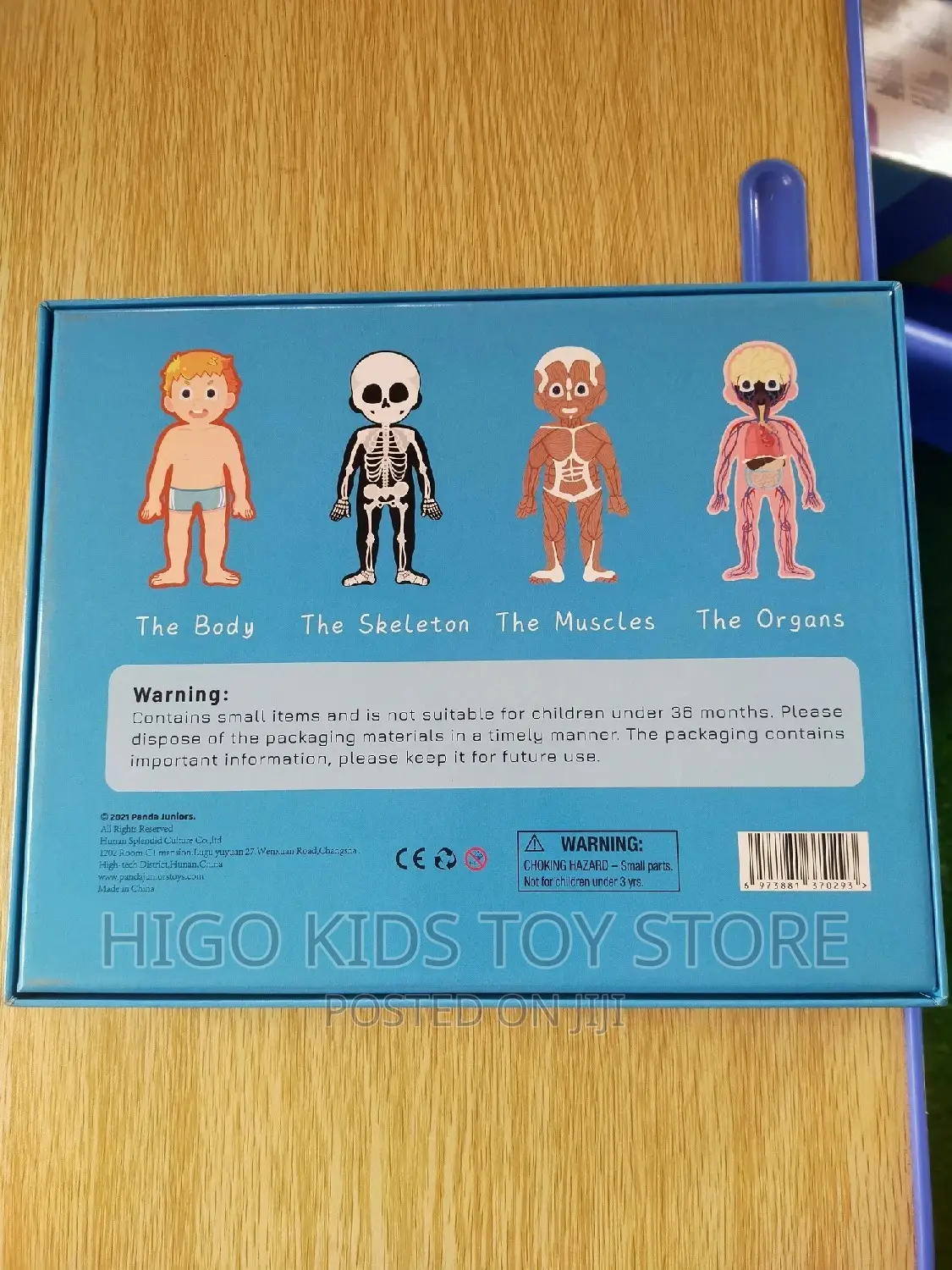 Magnetic Puzzle Game Human Body