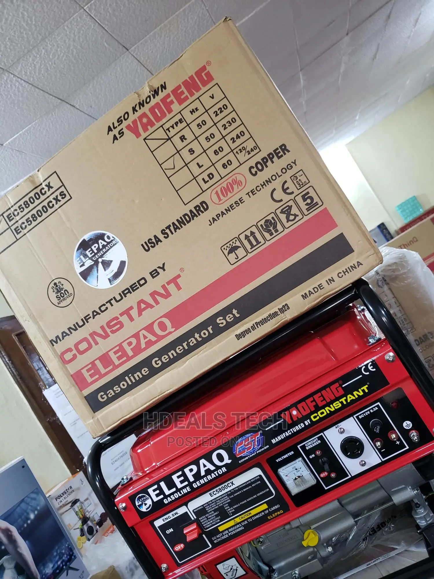 3.5KVA Constant Manual Start Generator