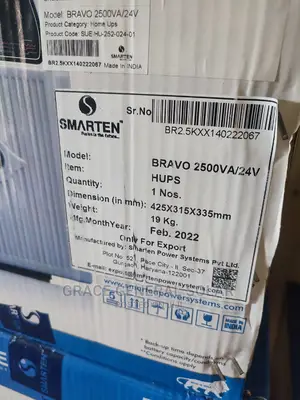 Bravo Smarten 2.5kva 24v Inverter