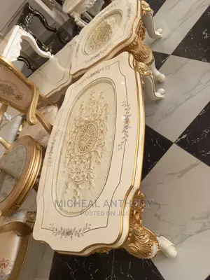 Complete Royal Set of Table With Two Side Stool High Quality