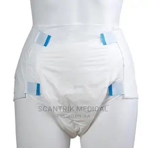 White Adult Nappies/Diapers Size Large To Extra Large