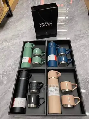 Vacuum Cup Set 500ml 304 Stainless Steel Thermos Flask