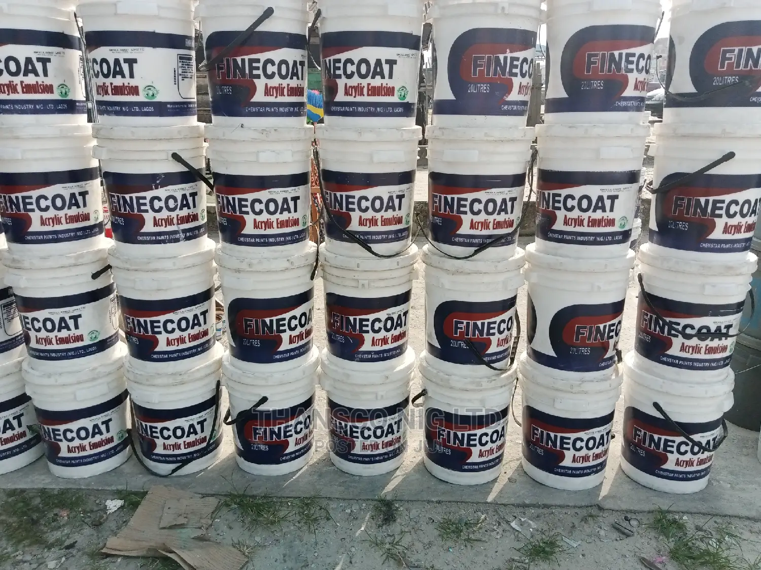 Fine Coat Paint, Top Quality Paint in Nigeria in Warri Building