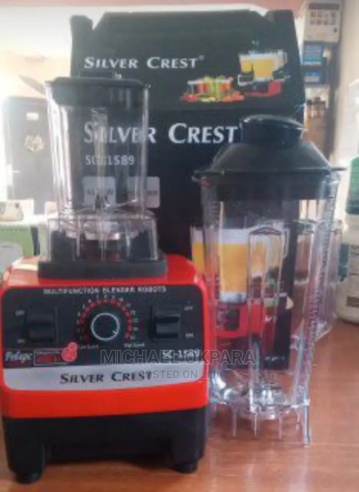 Silver Crest Multi Functional Double Cups Blender.