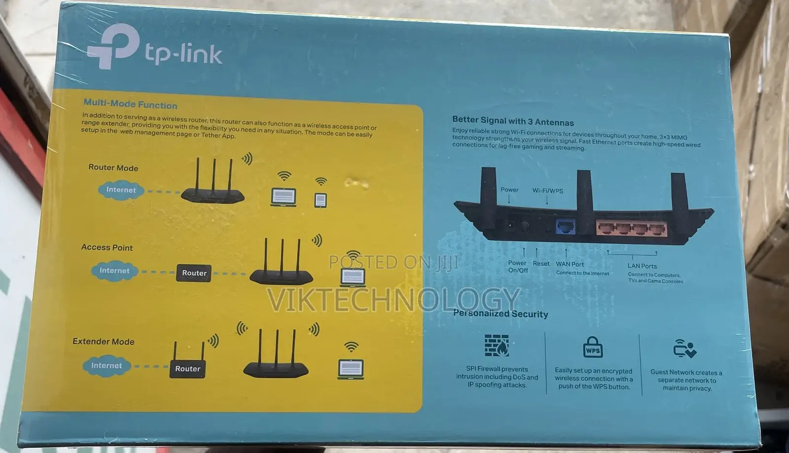 450 MBPS 3 Antenna Router