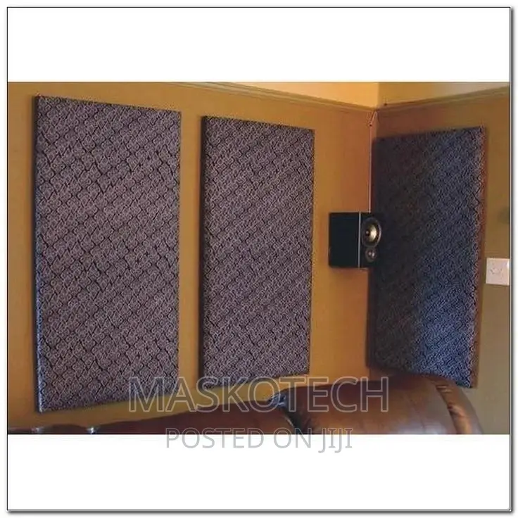 Studio Padding and Sound Treatment, Diffuser, Bass Traps